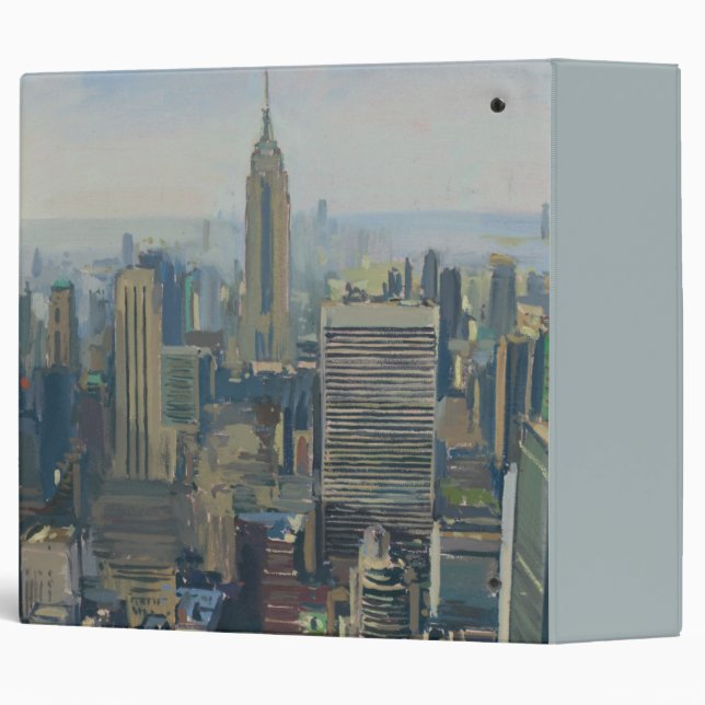 Empire State Building 2012 3 Ring Binder (Back/Spine)