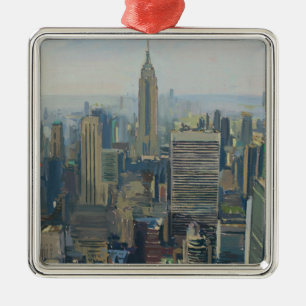 Empire State Building 2012 Metal Ornament