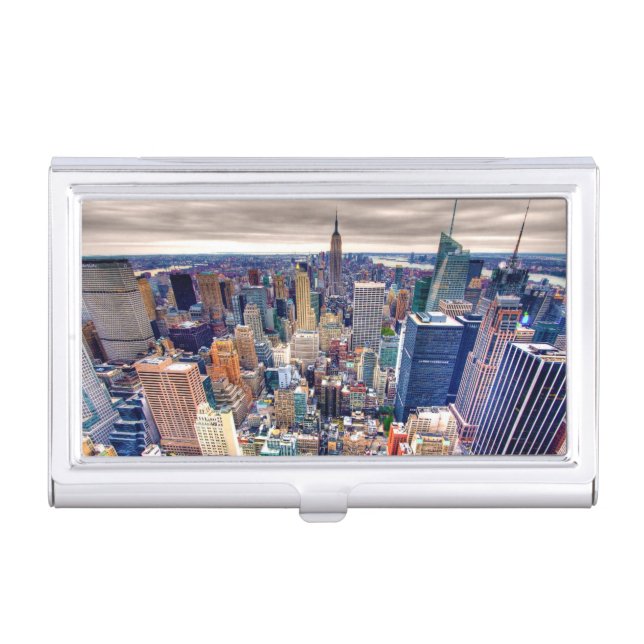 Empire State Building and Midtown Manhattan Business Card Case (Front)