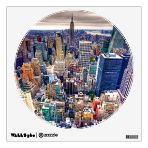 Empire State Building and Midtown Manhattan Wall Decal
