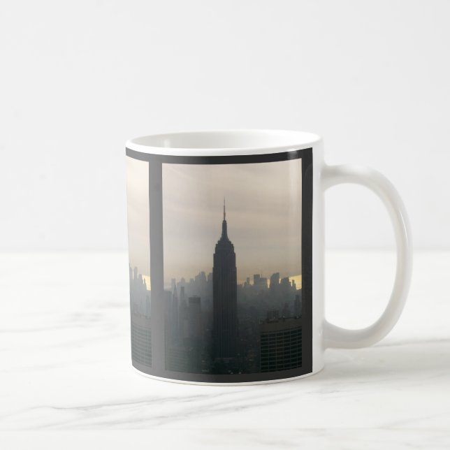 Empire State Building at dusk Coffee Mug (Right)