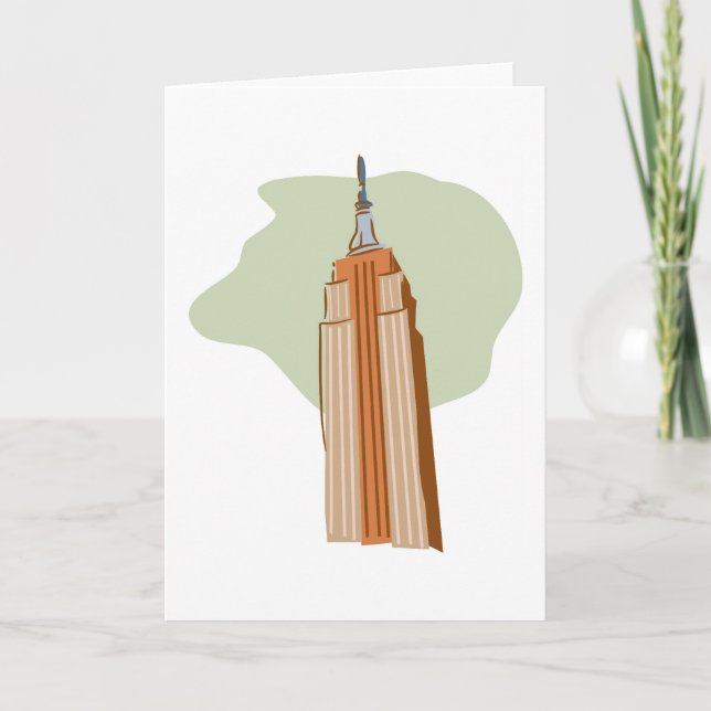 Empire State Building Card (Front)