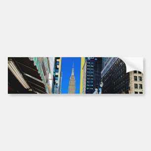 Empire State Building from 42nd St New York  Bumper Sticker