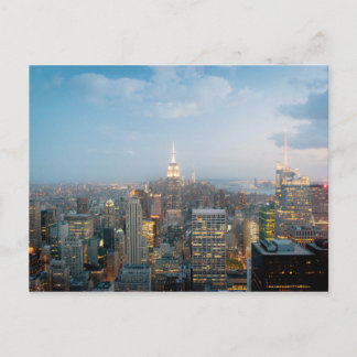 Empire State Building in New York City Postcard
