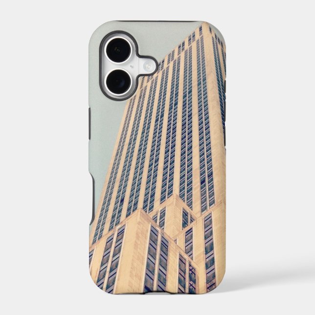 Empire State Building Iphone Case (Back)