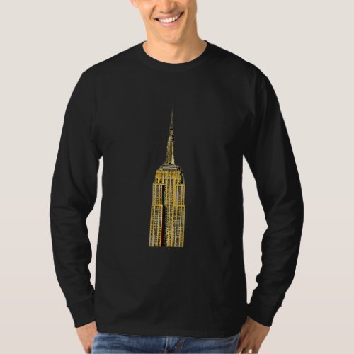 Empire State Building New York 4 T_Shirt