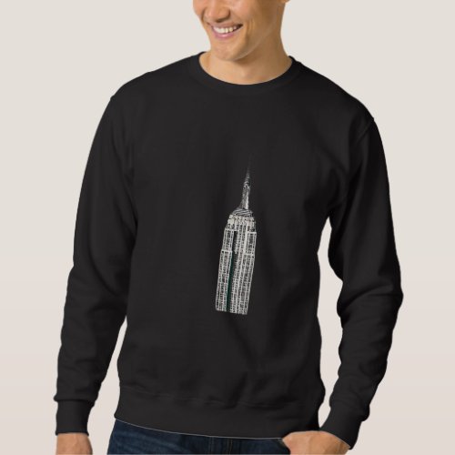 Empire State Building New York 5 Sweatshirt