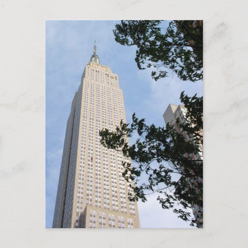 Empire State Building  New York City Postcard