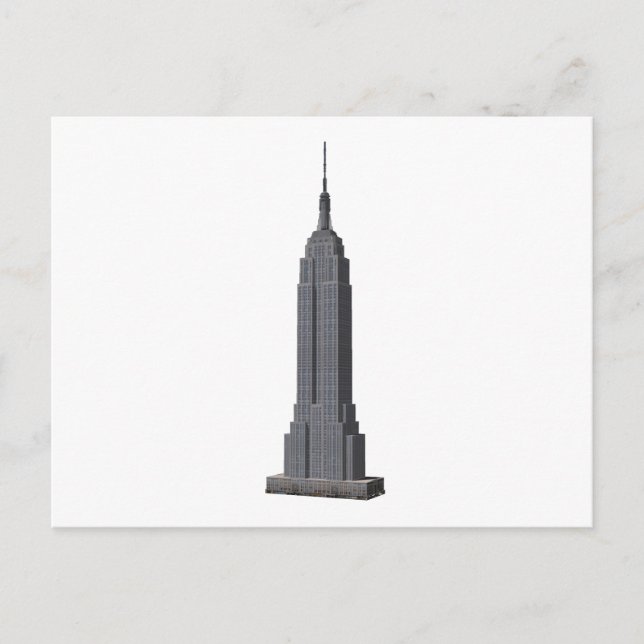 Empire State Building: New York City: Postcard (Front)