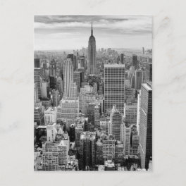 Empire State Building New York City Skyline Postcard