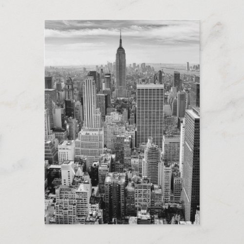 Empire State Building New York City Skyline Postcard