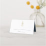 Empire State Building New York City Wedding Folded Place Card