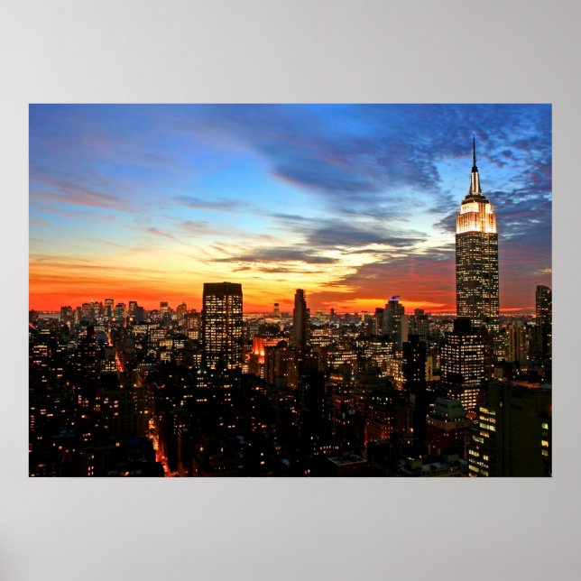 Empire State Building/New York Print (Front)