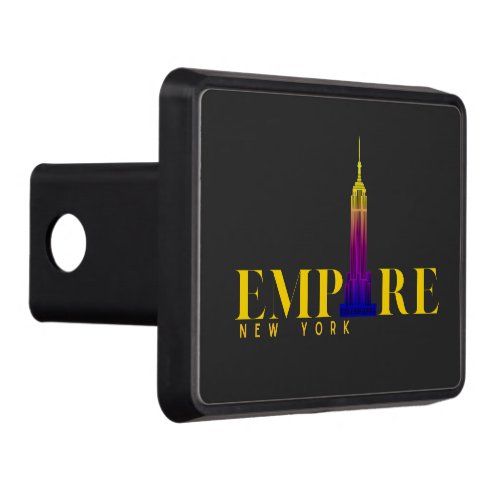 Empire State Building_New York_Vibrant gold_ Hitch Cover