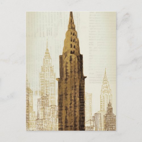 Empire State Building NYC Postcard