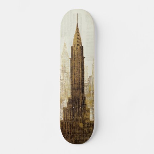 Empire State Building NYC Skateboard