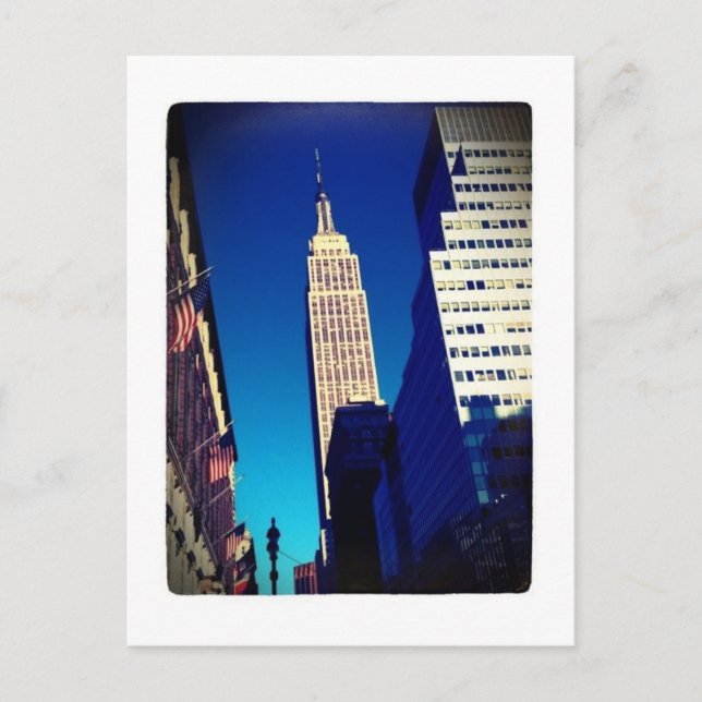 Empire State Building Postcard (Front)