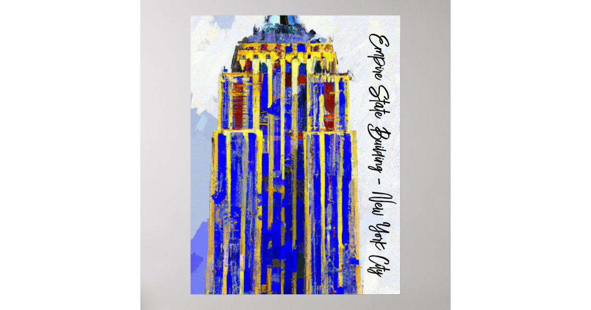 Empire State Building Posters Zazzle