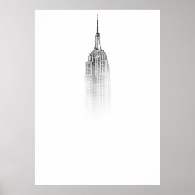 EMPIRE STATE BUILDING SKETCH POSTER (Front)