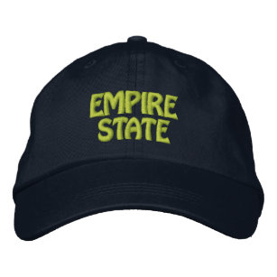 EMPIRE STATE EMBROIDERED BASEBALL CAP