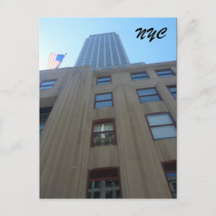 empire state flag postcard