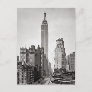 Empire State & Midtown Manhattan, 1931 Postcard