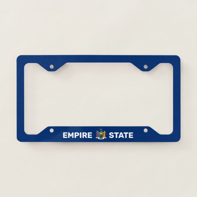 Empire State (New York) License Plate Frame (Front)