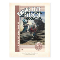 Empire State Patrol Cover Postcard