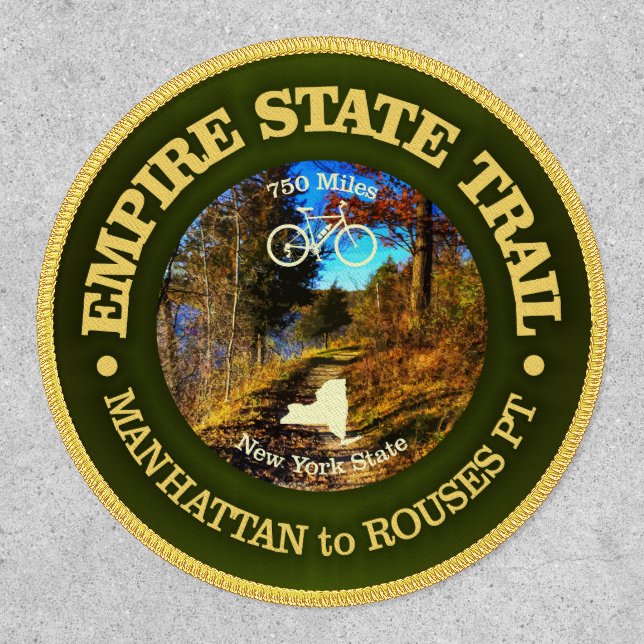 Empire State Trail (cycling c) Patch (Front)