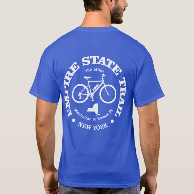 Empire State Trail (cycling) T-Shirt (Back)