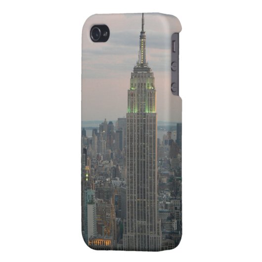 Empire State Twilight iPhone Case (Back Left)