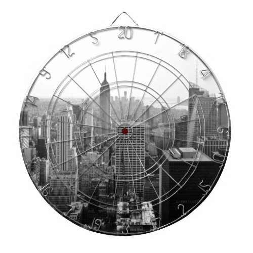 Empire States Building Manhattan Dartboard