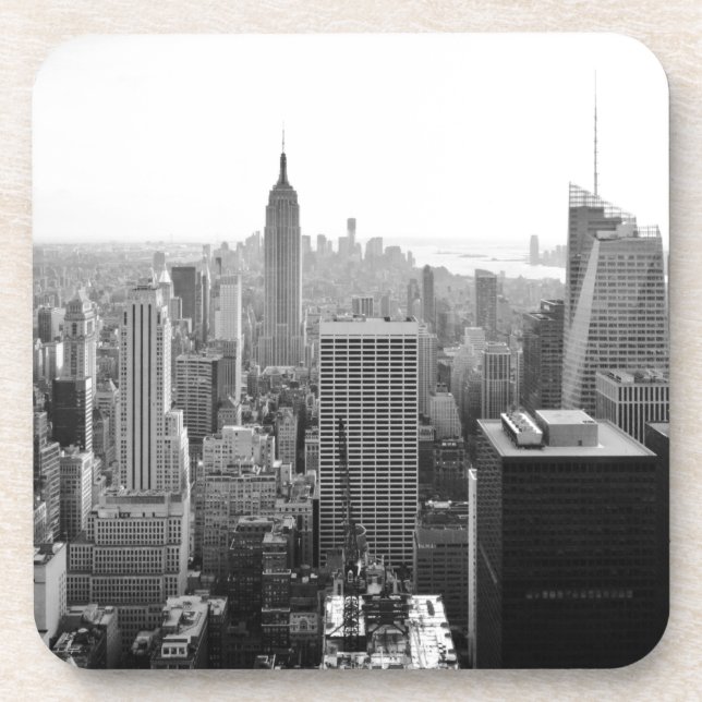 Empire States Building Manhattan Drink Coaster (Front)