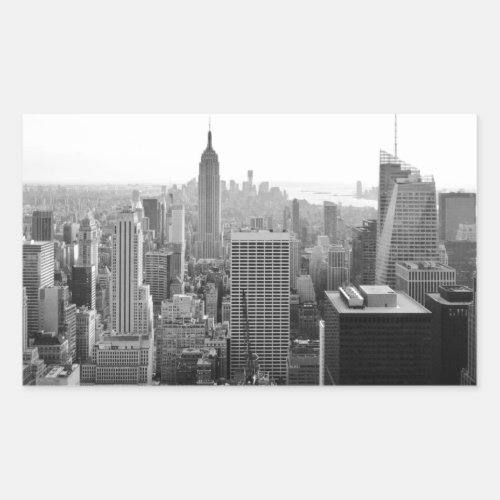 Empire States Building Manhattan Rectangular Sticker