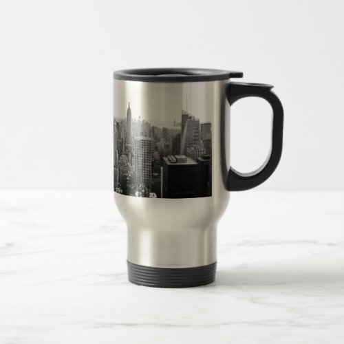 Empire States Building Manhattan Travel Mug