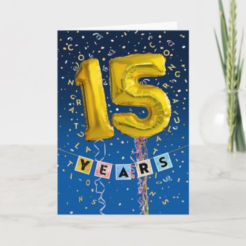 15 Year Employee Anniversary Gifts on Zazzle