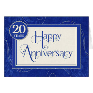 Elegant 33 Anniversary At Work Card