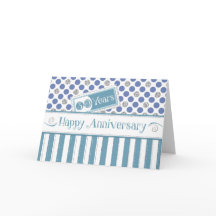 Employee Anniversary 30 Years Jade Blue