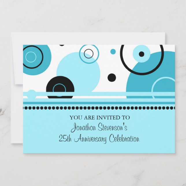 Employee Anniversary Party Invitations (Front)