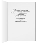 Employee Anniversary with Fire Department Silver (Inside (Right))