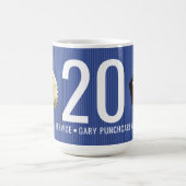 Employee any-year milestone anniversary 20 years coffee mug (Center)