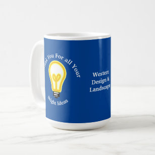 Employee Appreciation Bright Light Bulb Business Coffee Mug