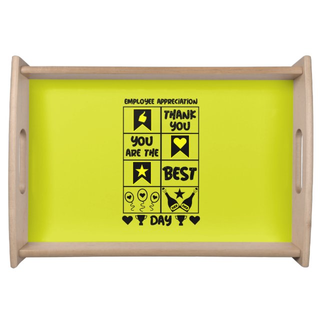 Employee Appreciation day    Serving Tray (Front)