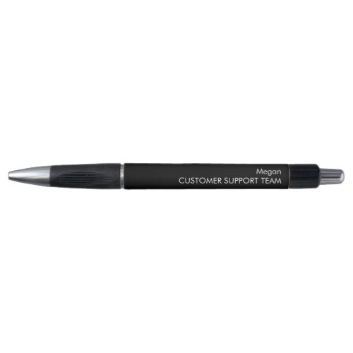 Employee Appreciation Gift Custom Name Black