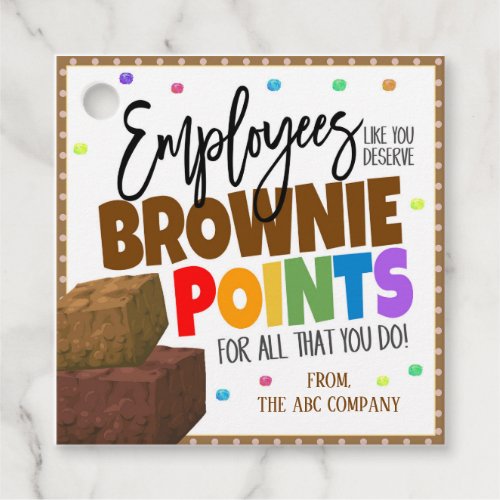 Employee Appreciation Gift Tags