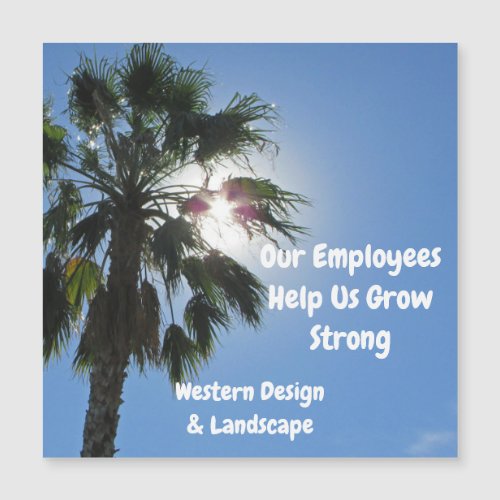 Employee Appreciation Palm Tree Tropical Business