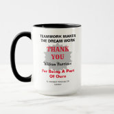 Custom Company Name Employee Appreciation Day 2022 Coffee Mug, You