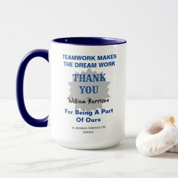 Employee Appreciation Personalized Mug by Flissitations at Zazzle