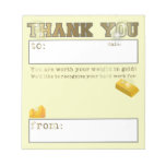 Employee Appreciation Shout Out Recognition Notepad at Zazzle