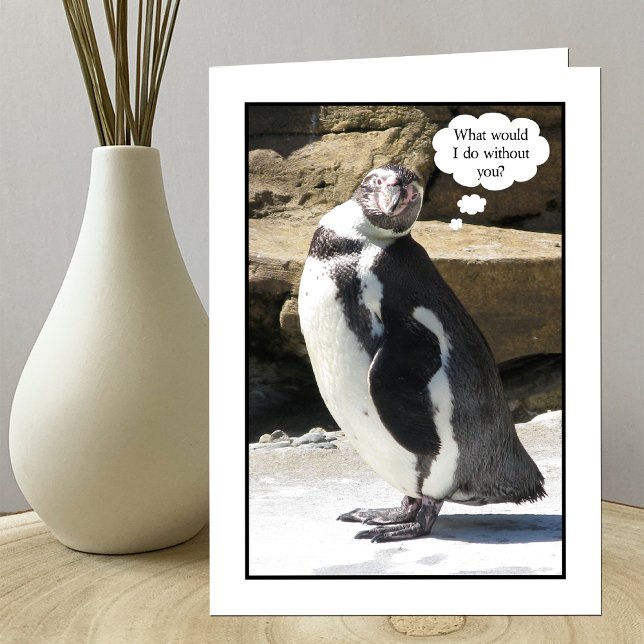 Employee Appreciation Thank You Card - Penguin (Creator Uploaded)